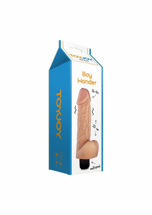 Boy Wonder Vibrating 20cm Dong