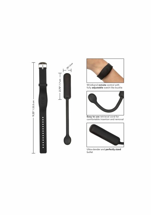 Wristband Remote Petite Bullet