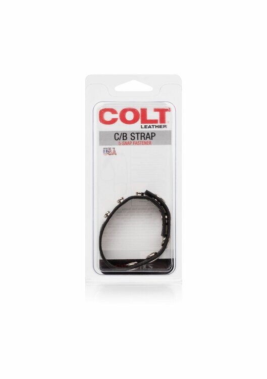 COLT Leather C/B Strap 5-snap