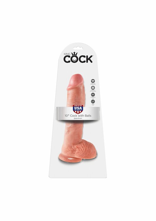 Cock 10 Inch With Balls