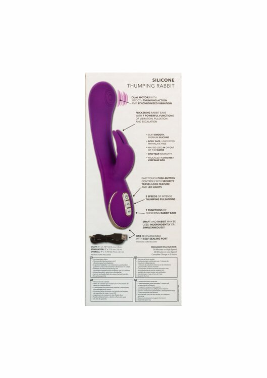 Silicone Thumping Rabbit
