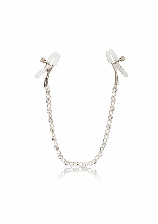 Crystal Chain Nipple Clamps