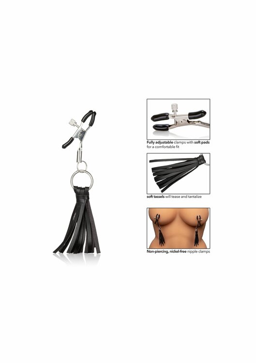 Playful Tassels Nipple Clamps