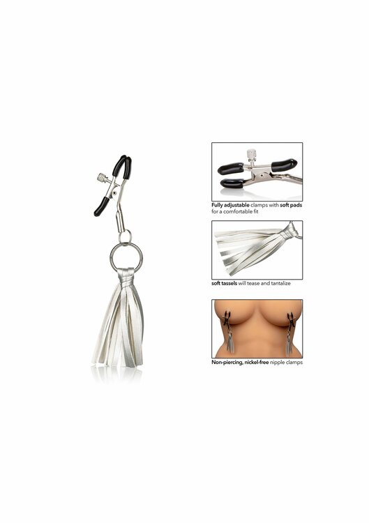 Playful Tassels Nipple Clamps