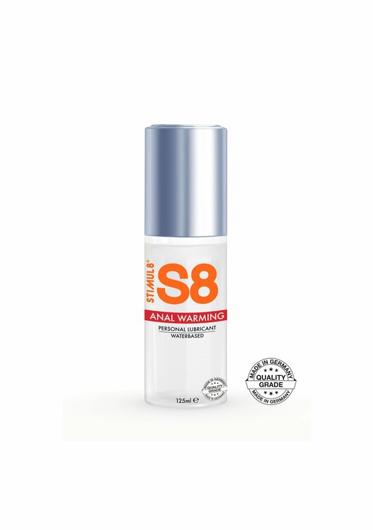 S8 WB Warming Anal Lube 125ml