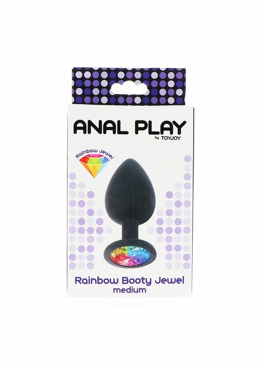 Rainbow Booty Jewel Medium