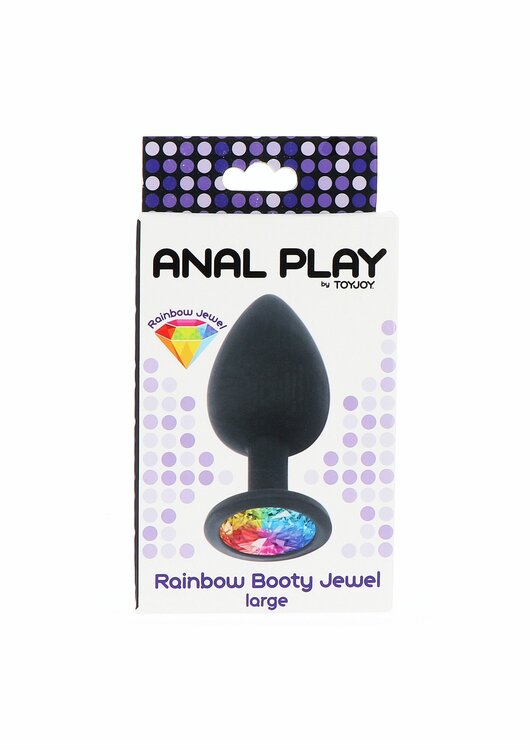 Rainbow Booty Jewel Large