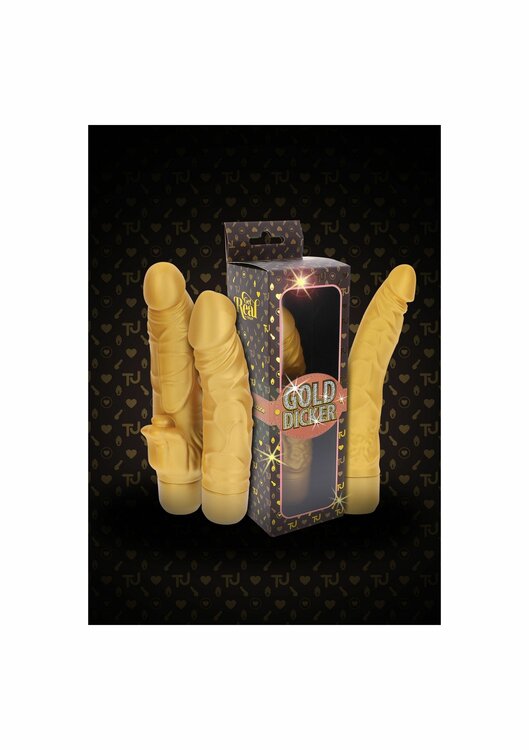 Gold Dicker Stim Vibrator