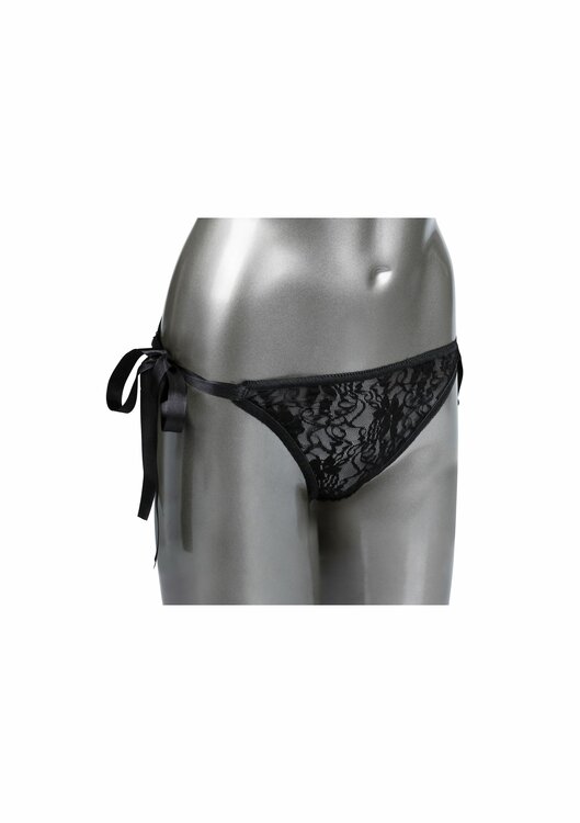 Remote Control Lace Thong Set
