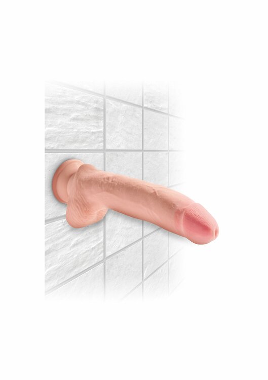 3D Cock with Balls 10 inch