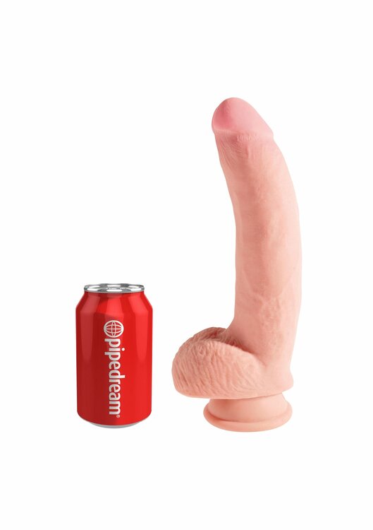 3D Cock with Balls 10 inch