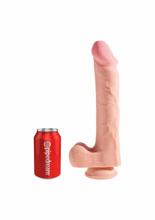 3D Cock with Balls 12 inch