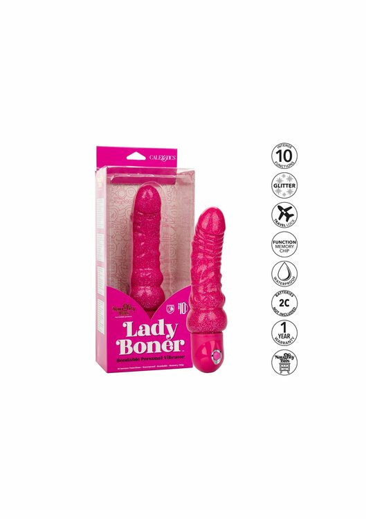 Lady Boner Bendable Vibrator
