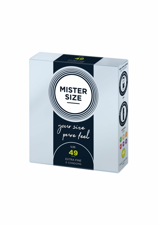 MISTER SIZE 49mm Condoms 3pcs