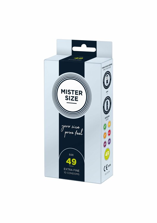 MISTER SIZE 49mm Condoms 10pcs