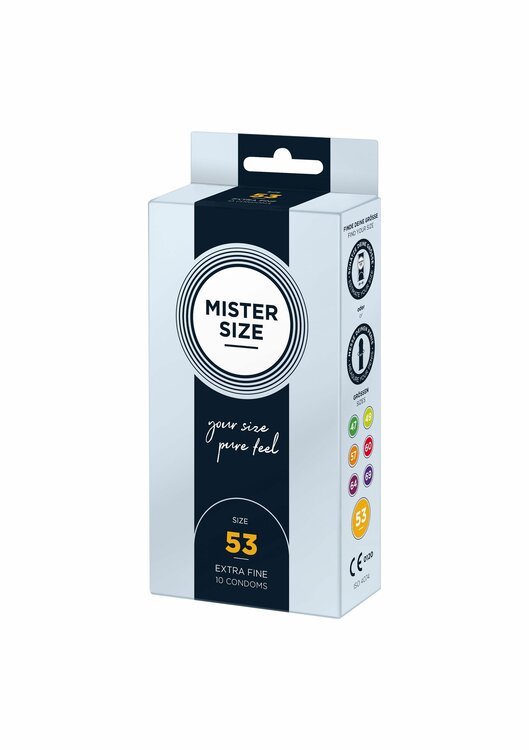 MISTER SIZE 53mm Condoms 10pcs