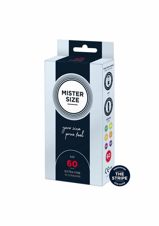 MISTER SIZE 60mm Condoms 10pcs