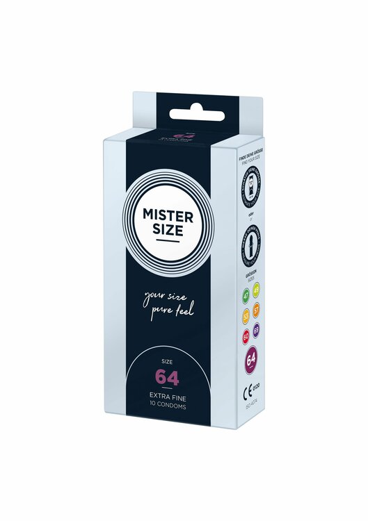 MISTER SIZE 64mm Condoms 10pcs