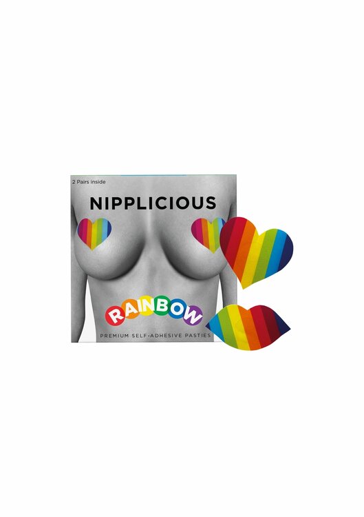 Nipplicious Rainbow Pasties