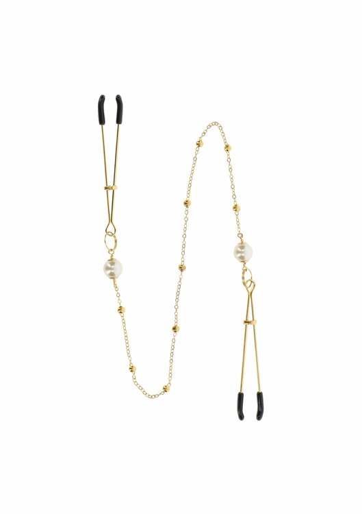 Tweezers Pearl &amp; Deluxe Chain