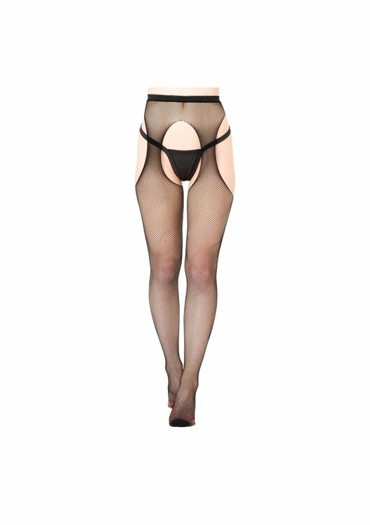 Fishnet Suspender Tights