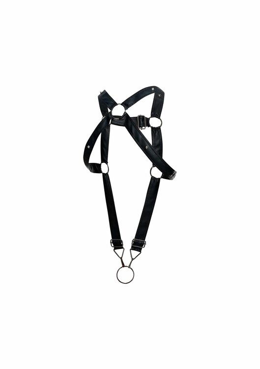 DNGEON Cross Cockring Harness