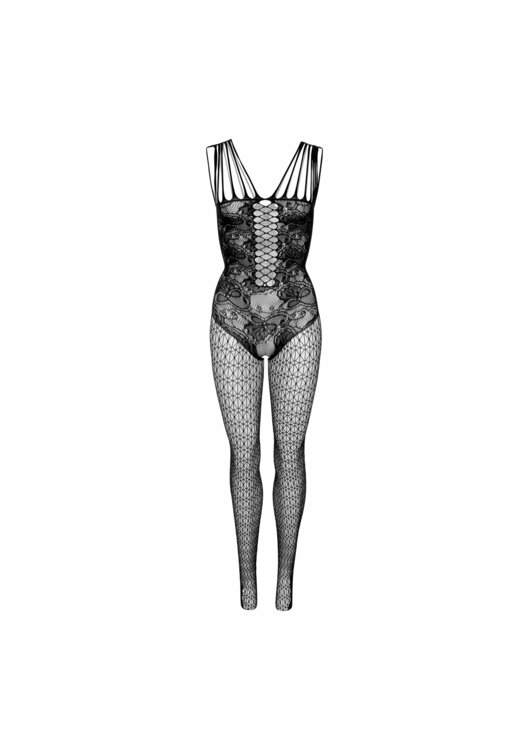 Hex and Lace Net Bodystocking
