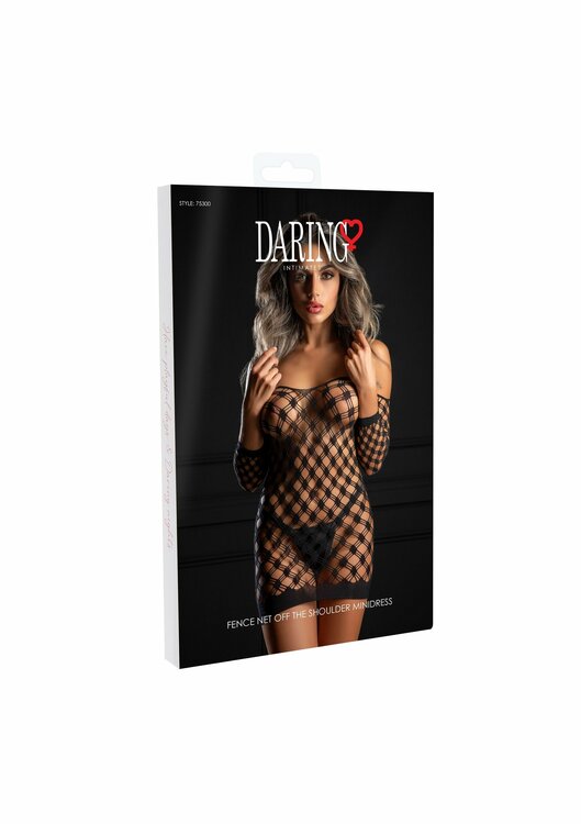 Deluxe Fence Net Minidress