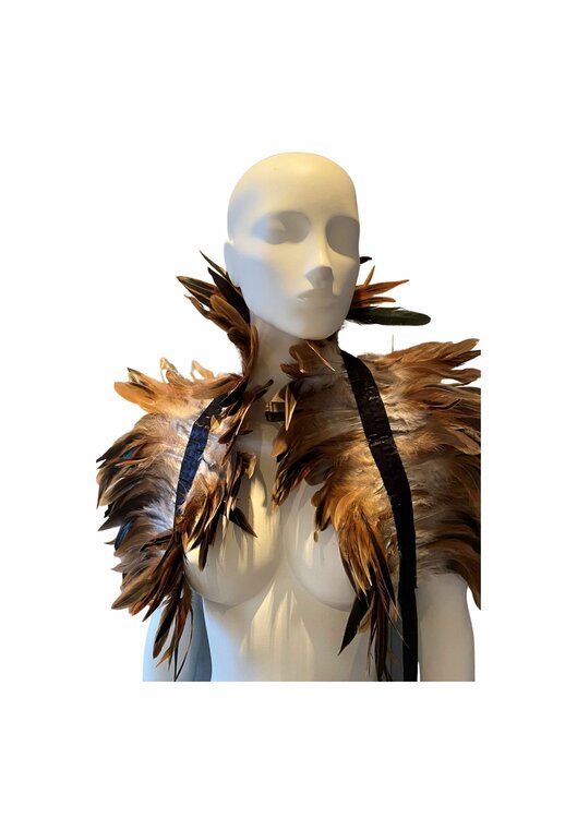 Feather Shoulder Wrap