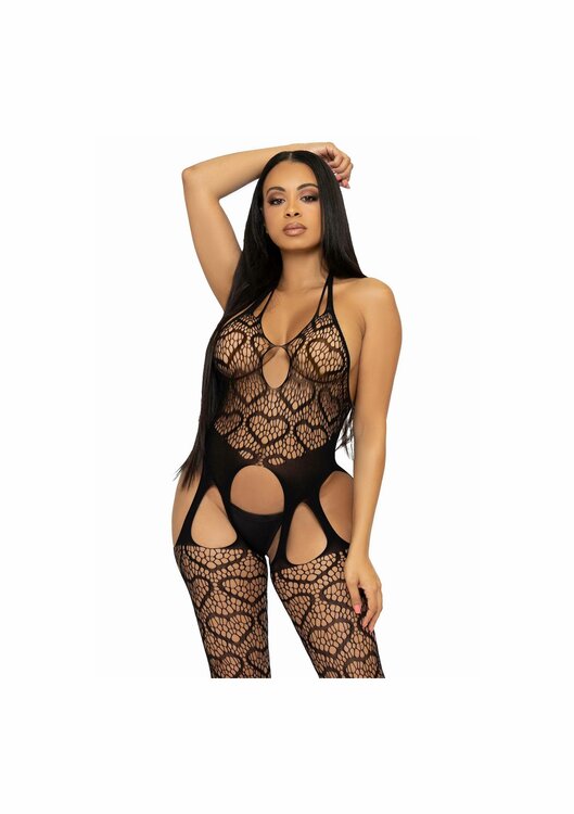 Net Suspender Bodystocking