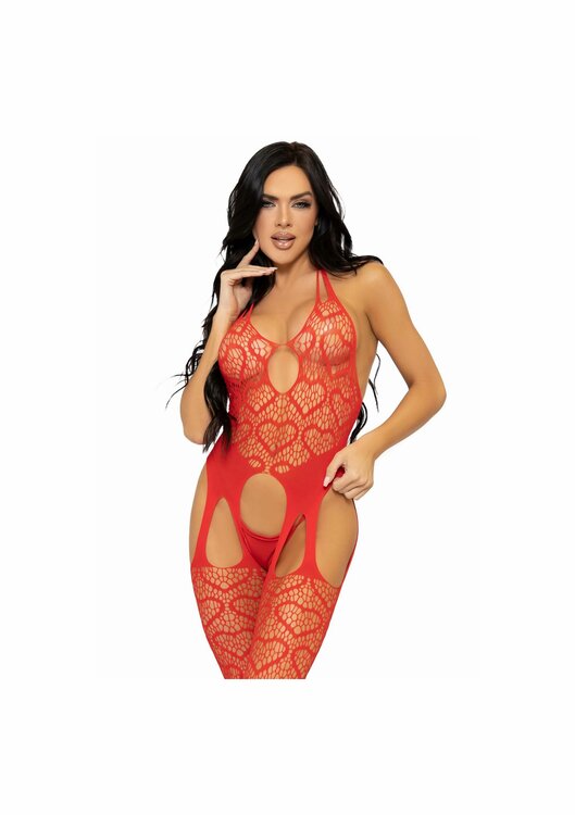 Net Suspender Bodystocking
