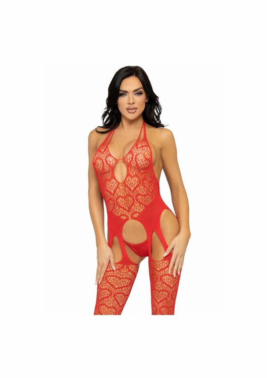 Net Suspender Bodystocking