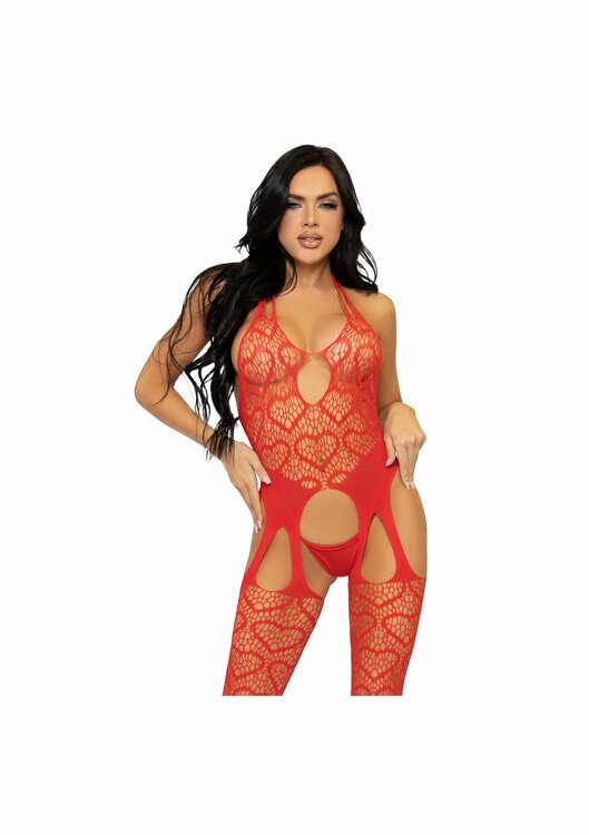 Net Suspender Bodystocking