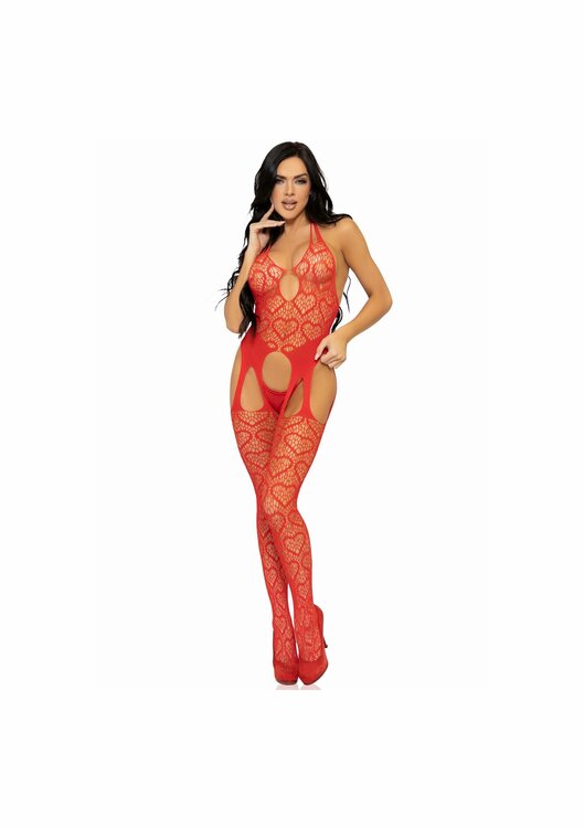 Net Suspender Bodystocking