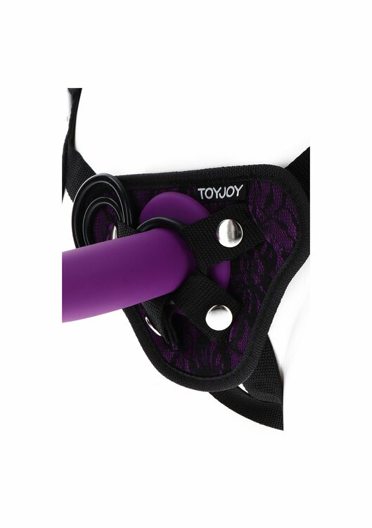 Strap-On Lace Harness