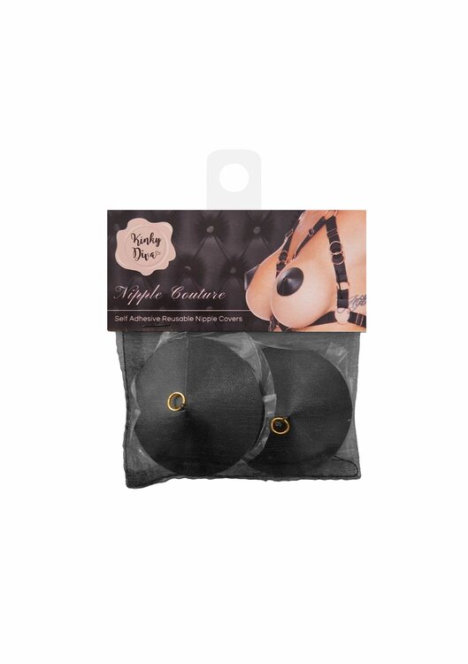 PU Leather Nipple Covers Ring