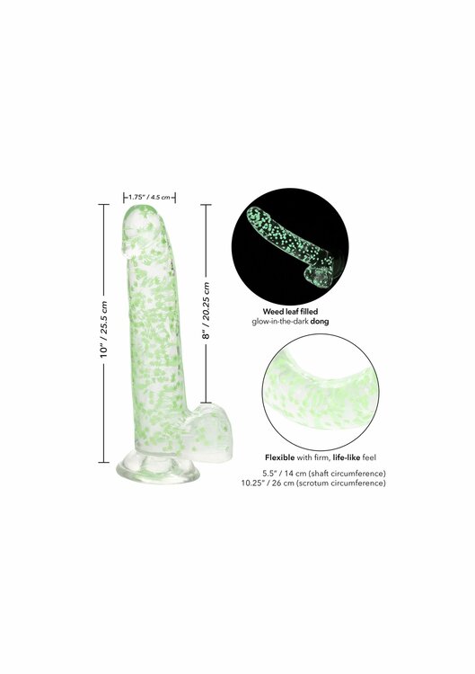 I Leaf Dick Glow Dildo