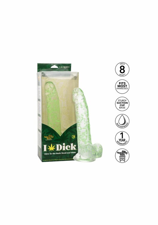 I Leaf Dick Glow Dildo