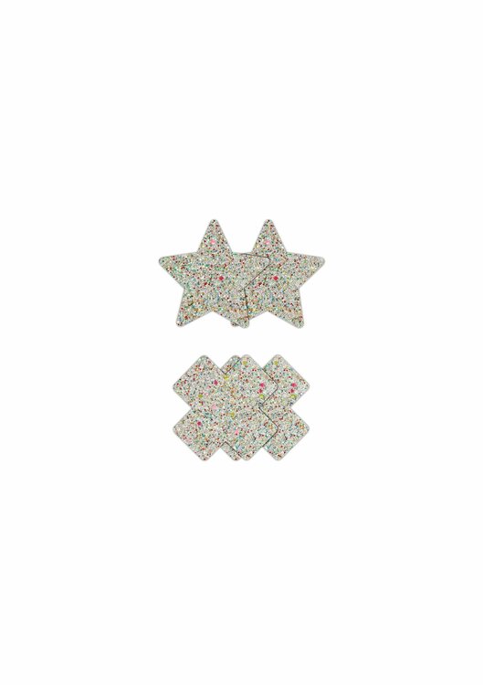 Pasties Star &amp; Cross 2 Pair