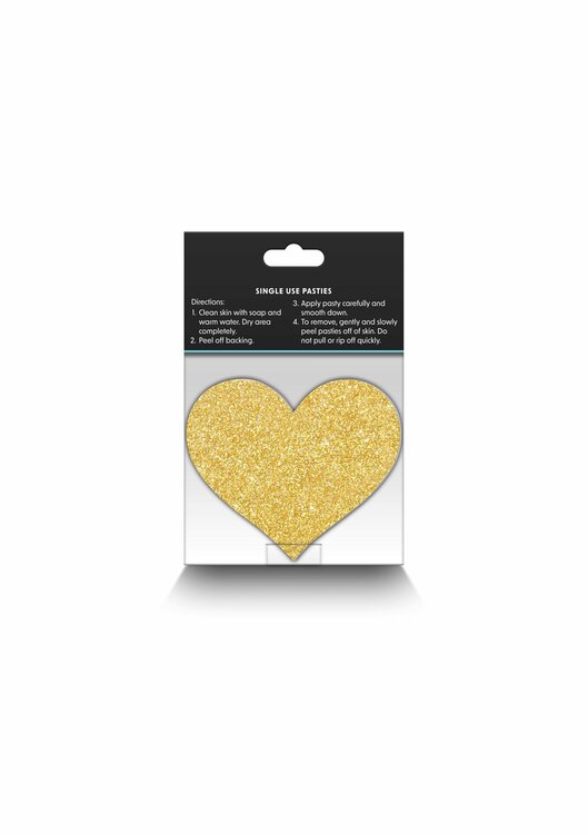 Pasties Glitter Hearts 2 Pair