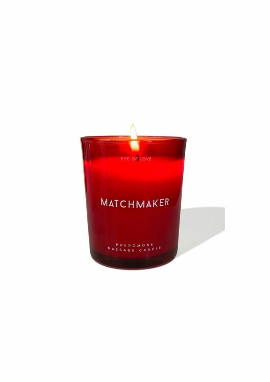 Pheromone Massage Candle Red