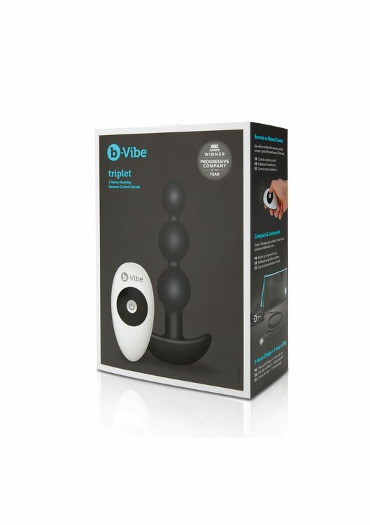 B-Vibe Triplet Anal Beads