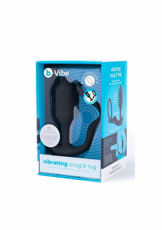 B-Vibe Vibrating Snug &amp; Tug M