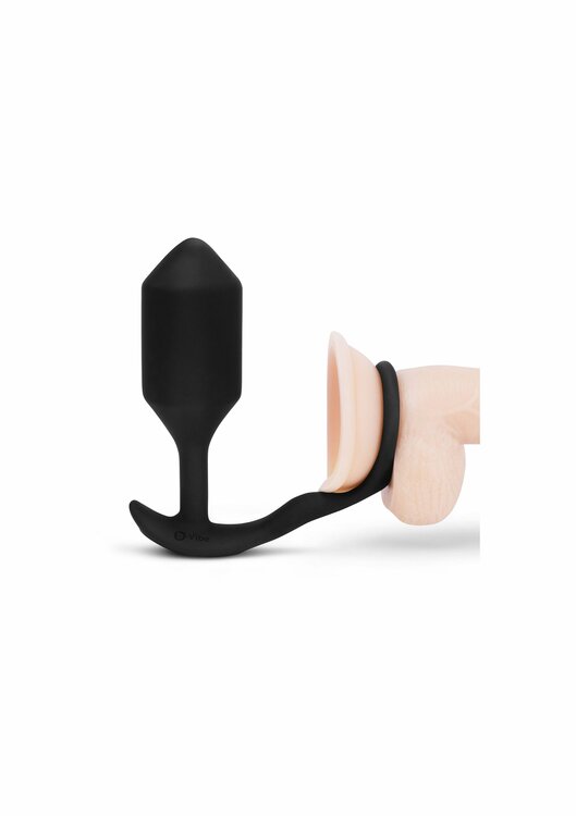 B-Vibe Vibrating Snug &amp; Tug XL