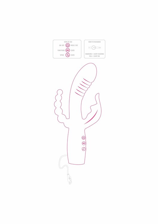 Aphrodite Triple Vibrator