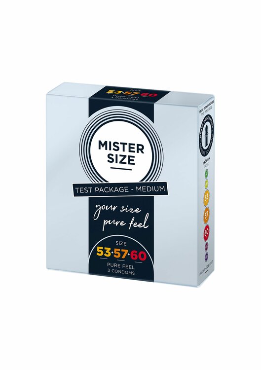 MISTER SIZE 53-57-60mm 3-pack