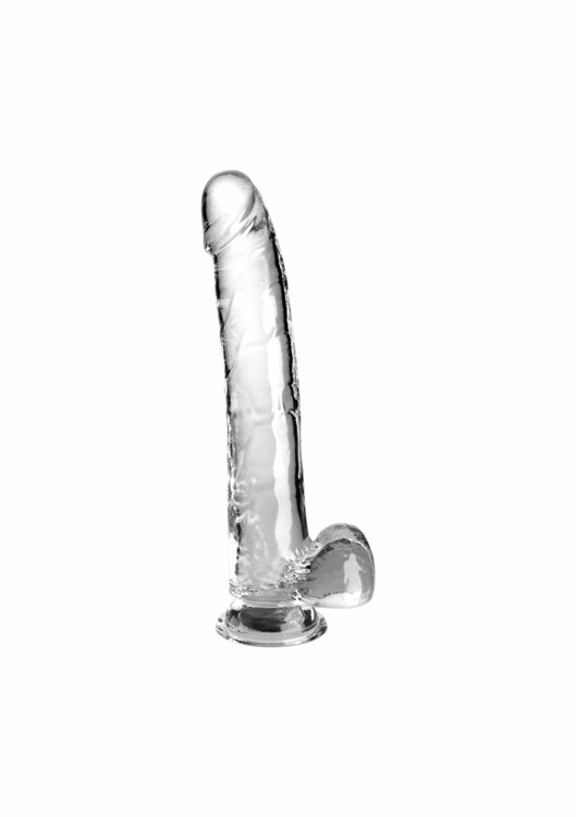 King Cock Clear 11 Inch Balls