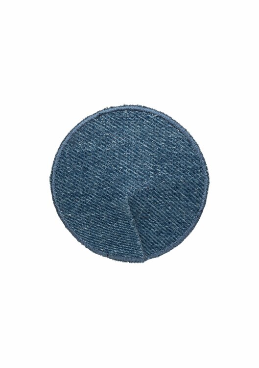 Ride Em Denim Round Pasties