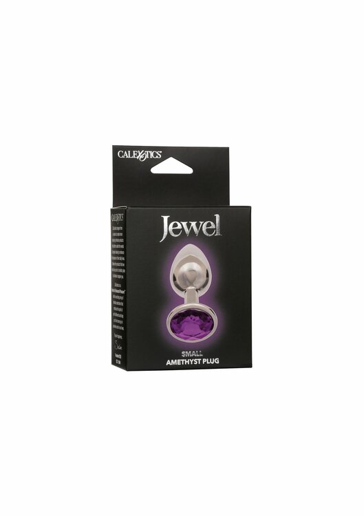 Jewel Small Amethyst Plug