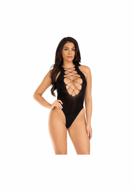 Seamless racer tank bodysuit
